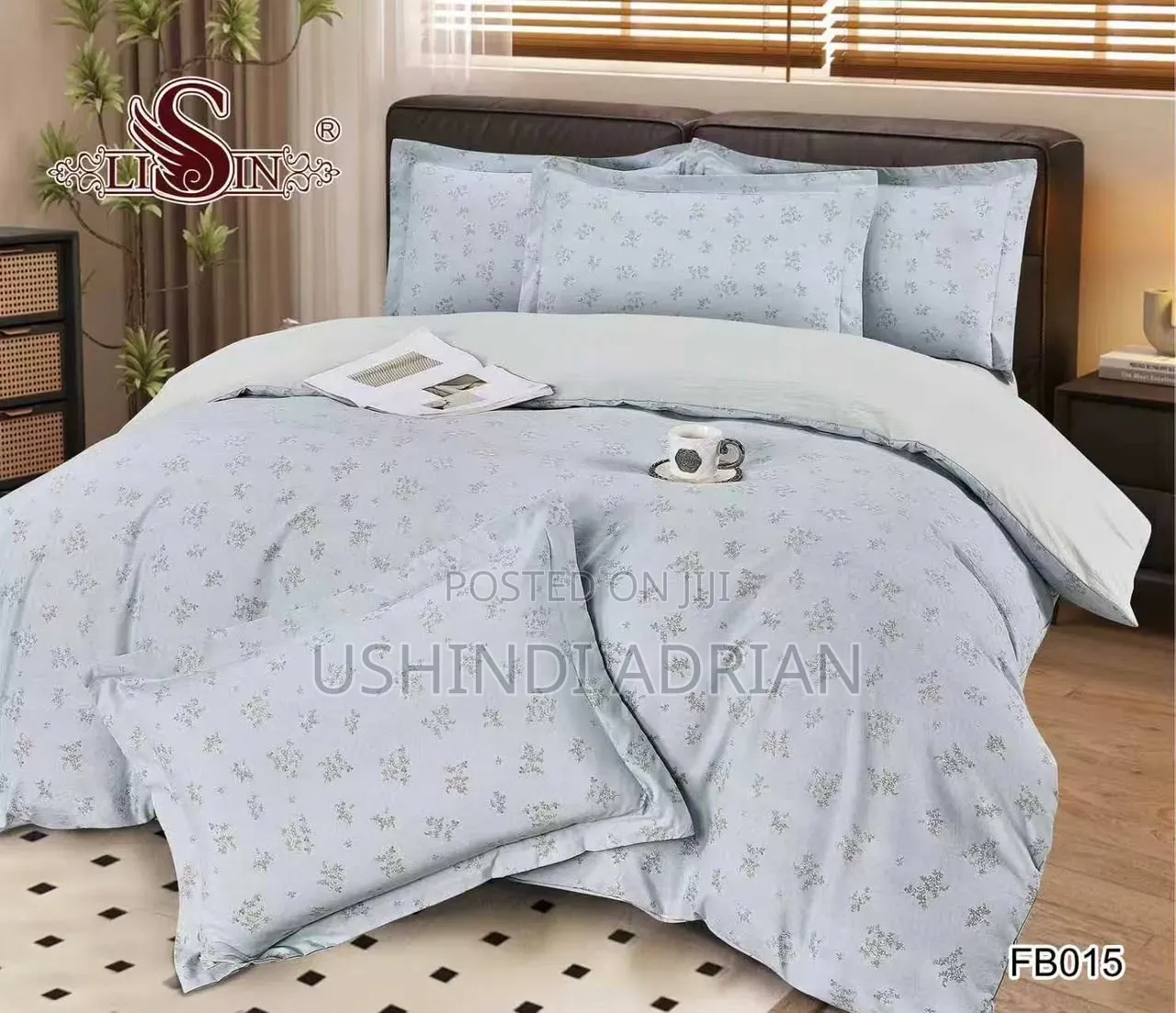 king Size Bed Set
duvet Cover—1
shuka—1
foronya—4
kubwa