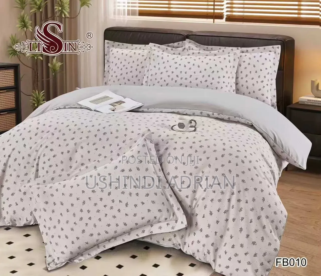 king Size Bed Set
duvet Cover—1
shuka—1
foronya—4
kubwa