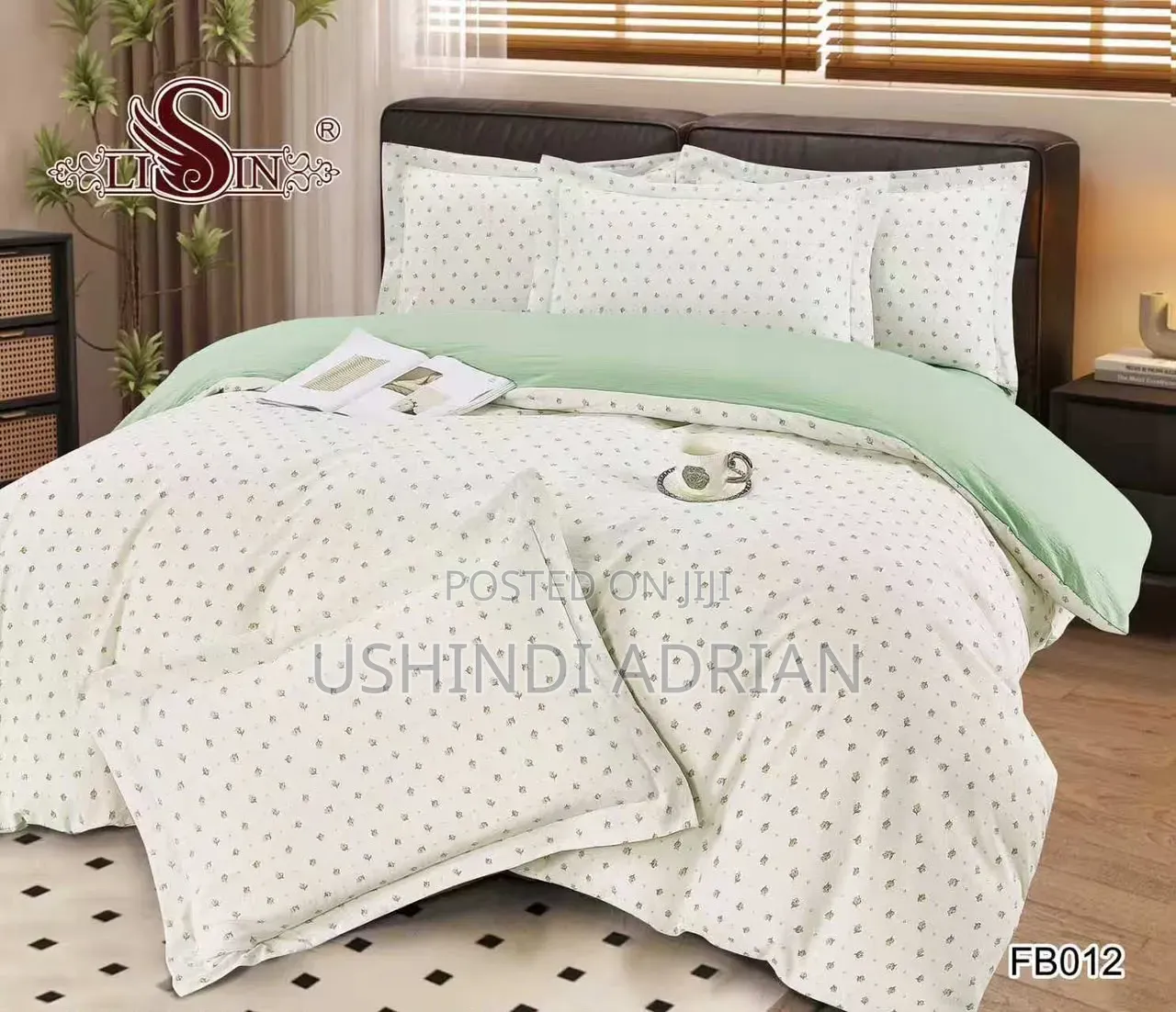 king Size Bed Set
duvet Cover—1
shuka—1
foronya—4
kubwa