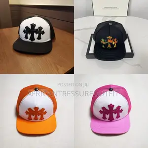 Chrome Tripple Cross Baseball Cap| Chrome
