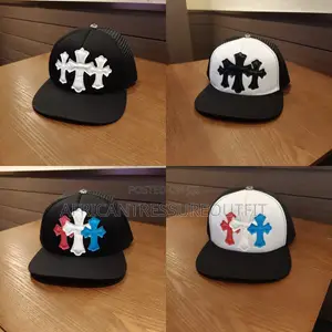 Chrome Tripple Cross Baseball Cap| Chrome