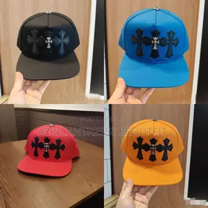 Chrome Tripple Cross Baseball Cap| Chrome