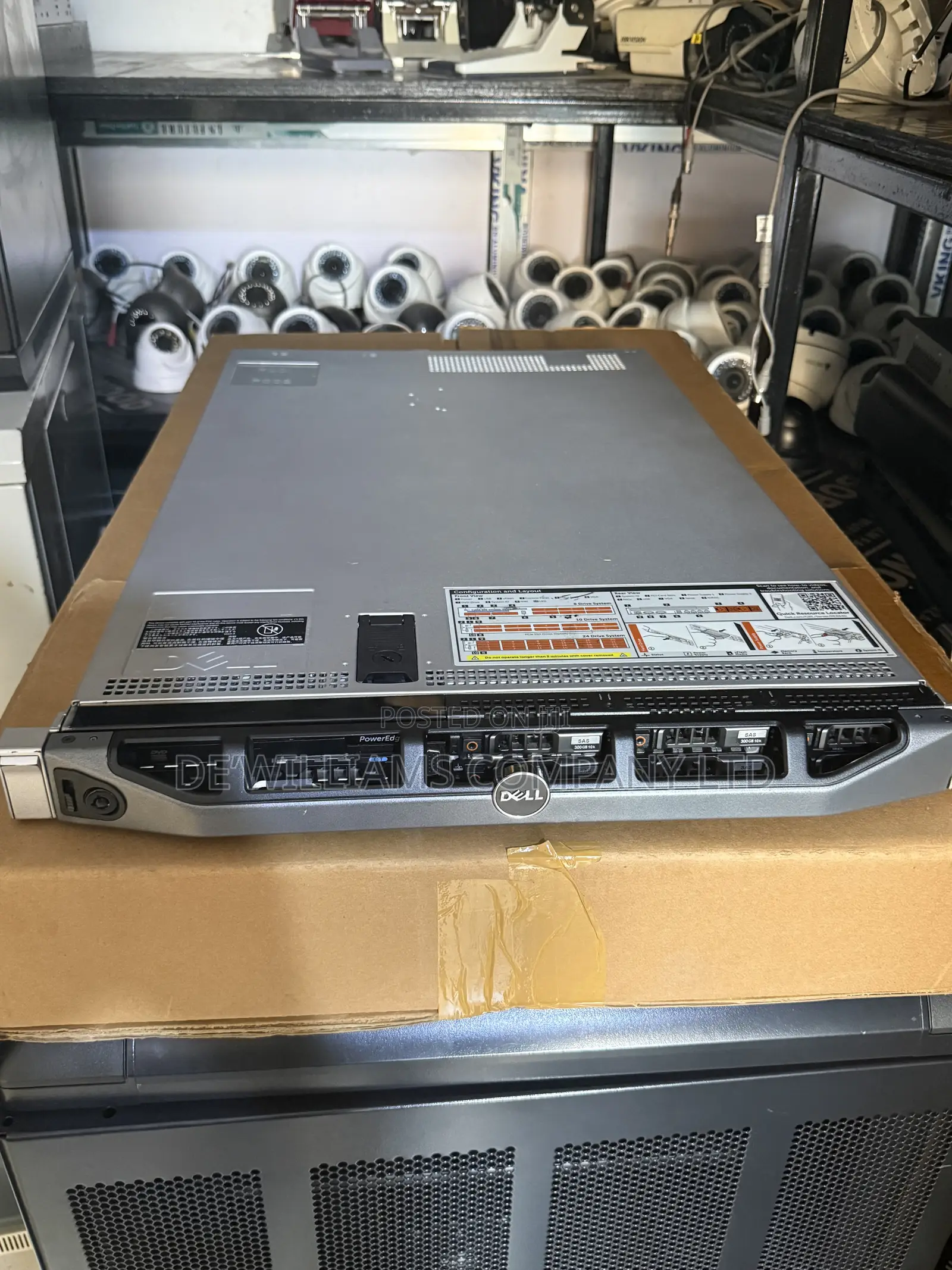 Server Dell Poweredge R630 16GB Intel Xeon SSD 750GB