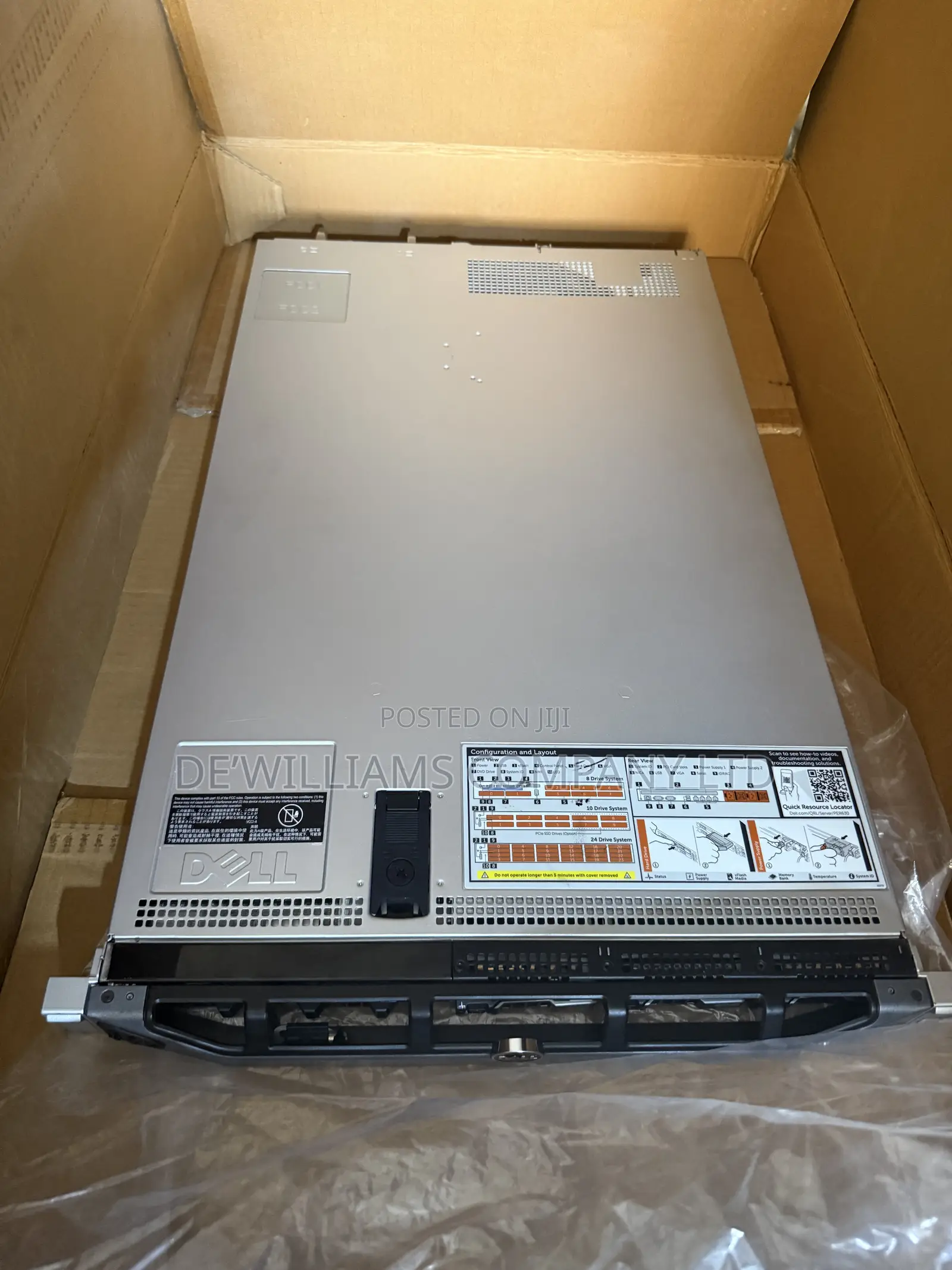 Server Dell Poweredge R630 16GB Intel Xeon SSD 750GB