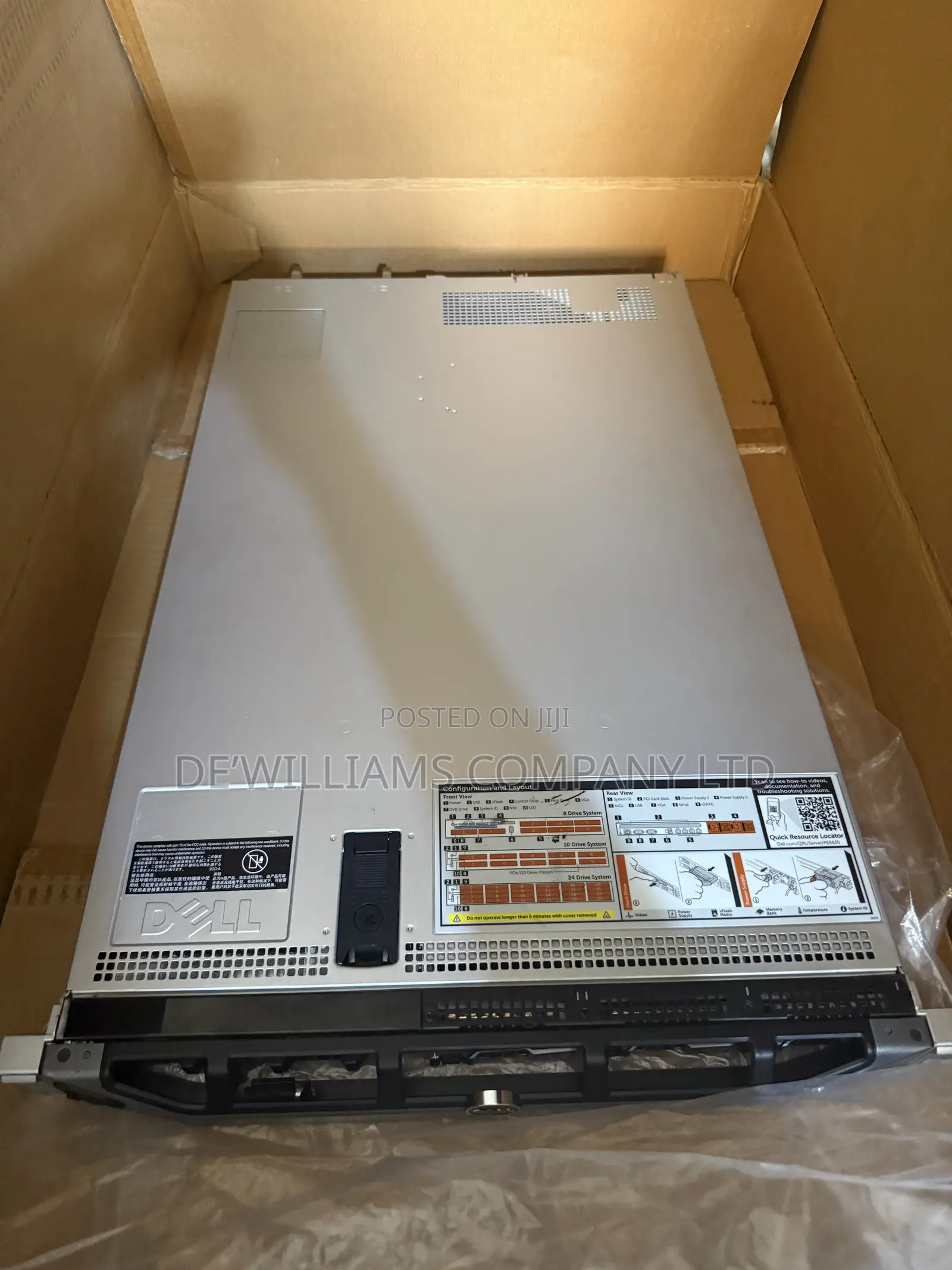 Server Dell Poweredge R630 16GB Intel Xeon SSD 750GB