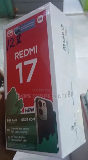 New Xiaomi Redmi 17 128 GB Black