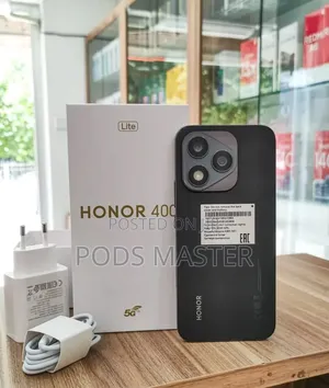 New Honor 400 Lite 256 GB Black