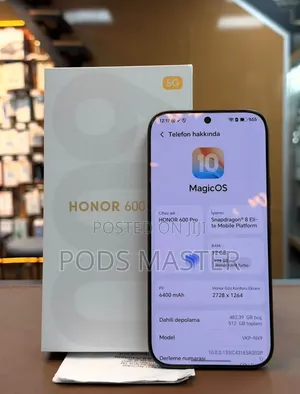 New Honor 400 Lite 256 GB Black
