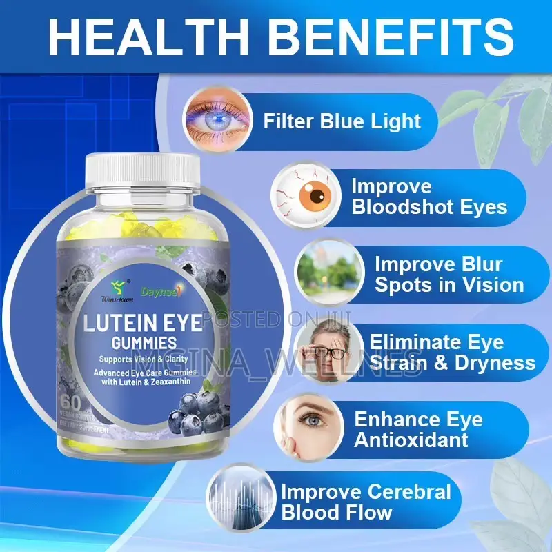 Lutein Eye Gummies (60 Count)
