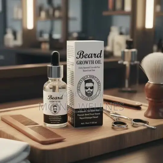 Beard Master Beard Growth Oil (30ml) – Daily Support Formula