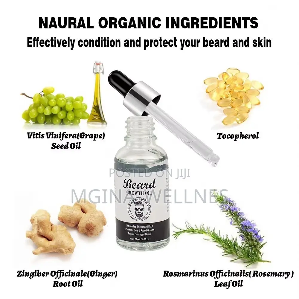 Beard Master Beard Growth Oil (30ml) – Daily Support Formula