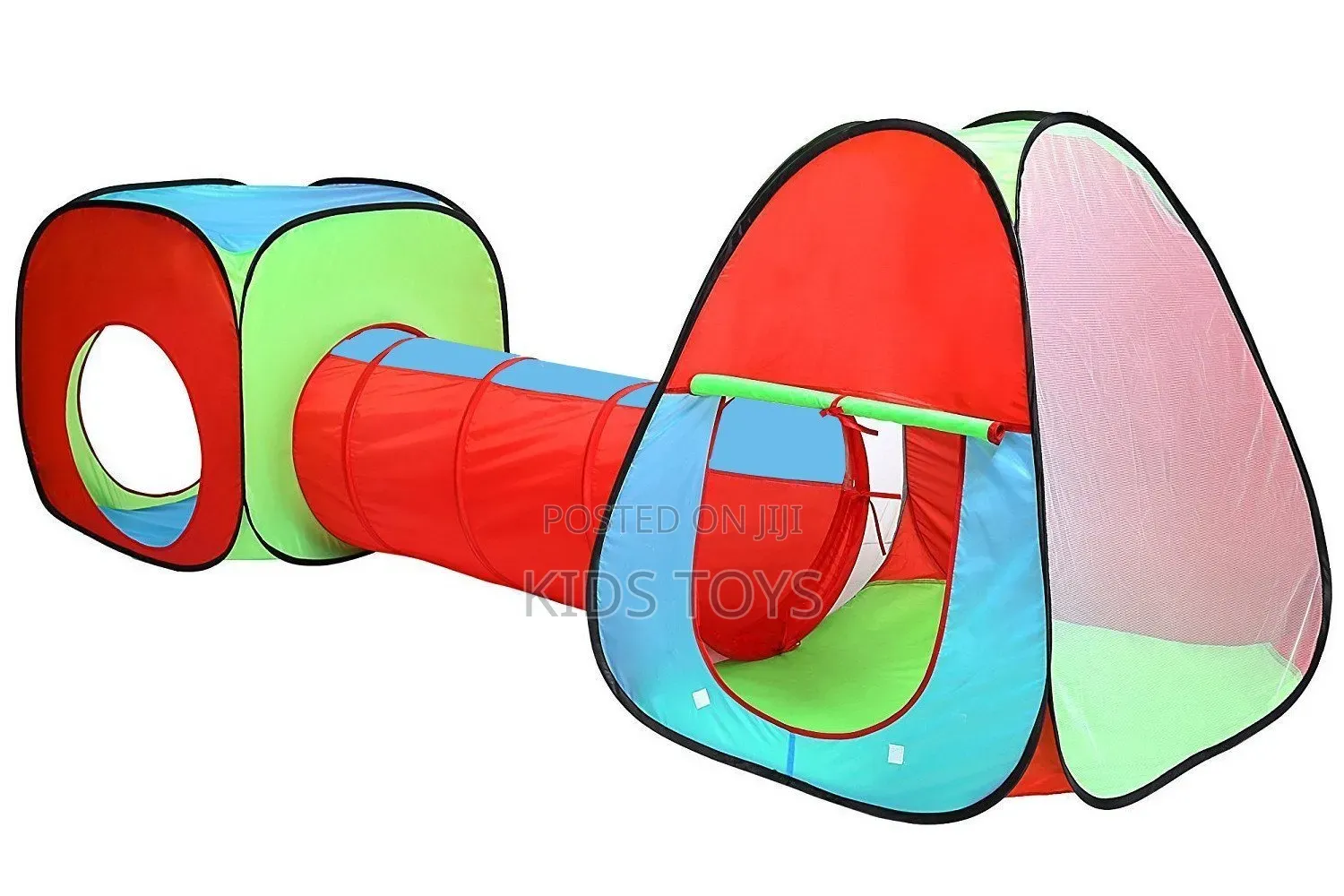 Kids Crawl Tunnel and Square Cube Tent