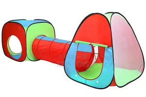 Kids Crawl Tunnel and Square Cube Tent