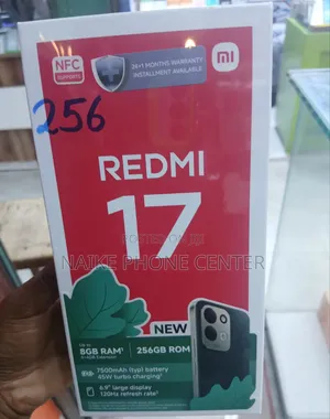 New Xiaomi Redmi 17 256 GB Black
