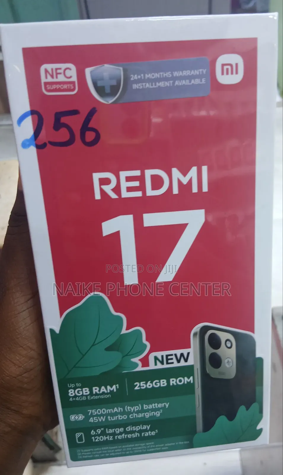 New Xiaomi Redmi 17 256 GB Black