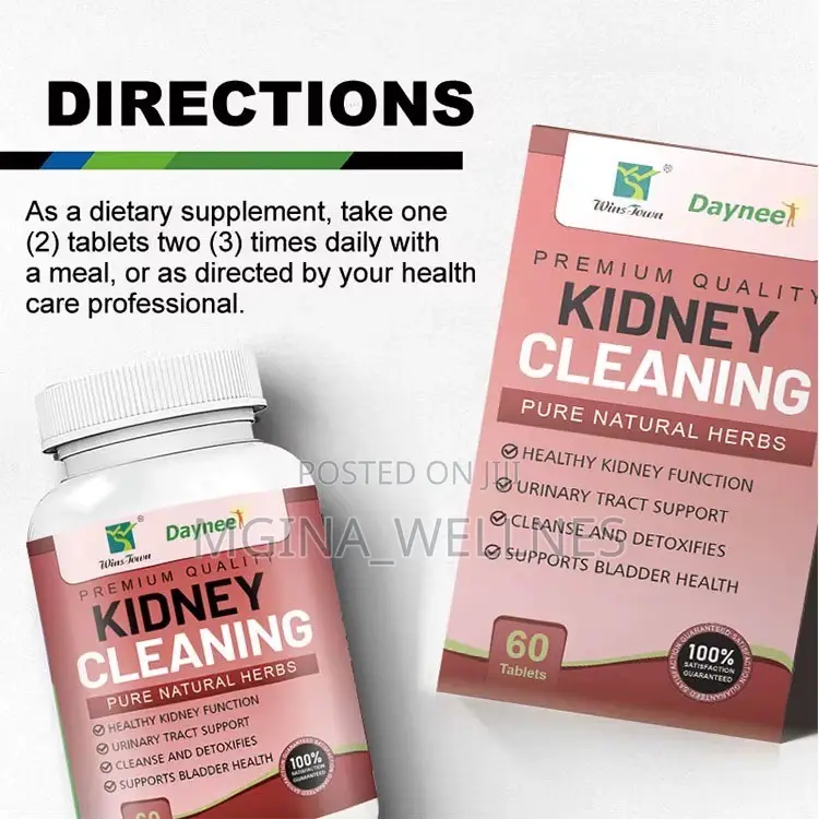 Kidney Cleaning Tablets (60 Count)