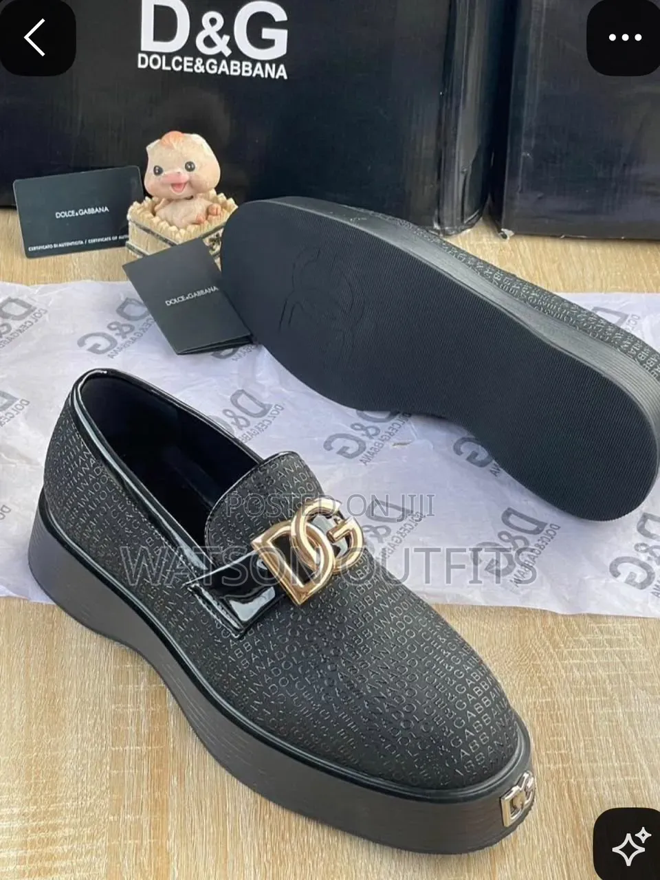 Men's Leather Shoes Soli Kubwa or Large Sole Footwears