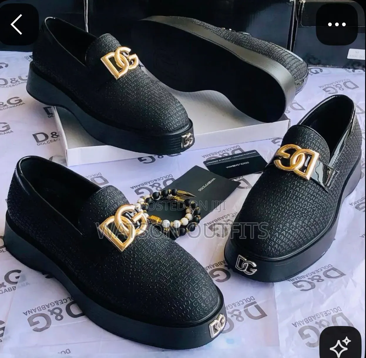 Men's Leather Shoes Soli Kubwa or Large Sole Footwears