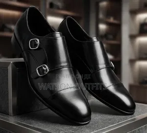 Men's Leather Shoes Single Black Colour Mocca Footwears