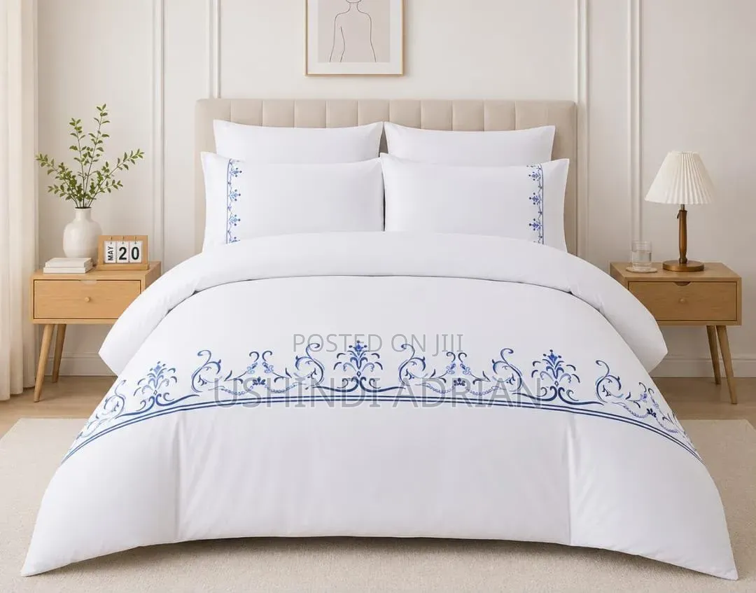 king Size Cotton Bed Set
duvet Cover—1
shuka—1
foronya—4