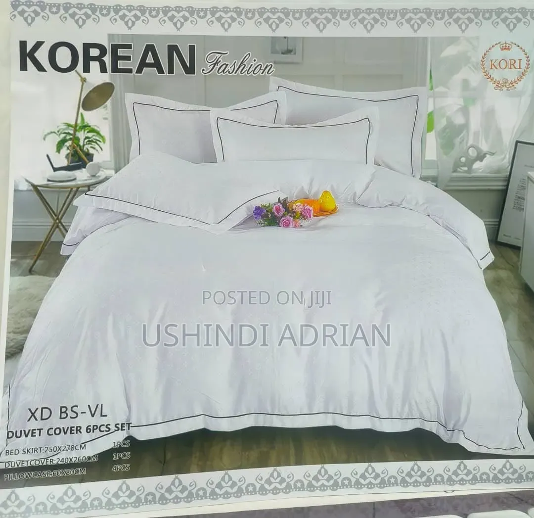 king Size Cotton Bed Set
duvet Cover—1
shuka—1
foronya—4