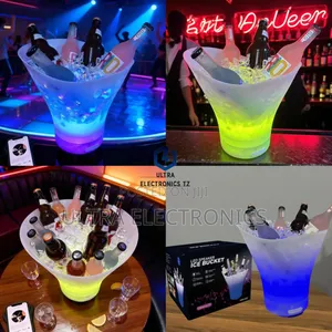 Portable Led Speaker Ice Bucket for Parties, Bar Nightlife Events 7L
