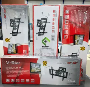 V Star Full Motion TV Wall Mount Bracket Suitable for 40inch to 80inch