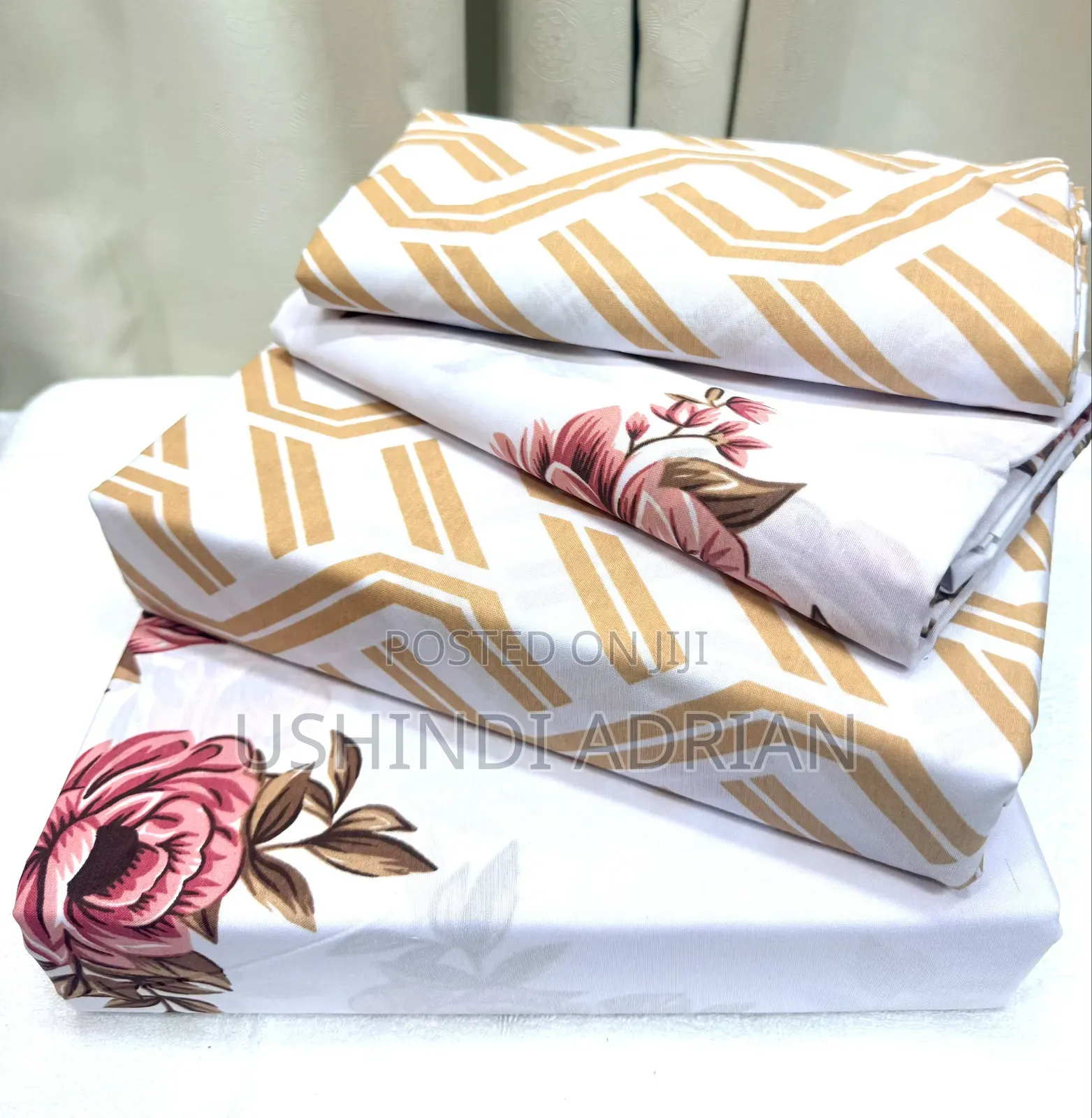 cotton Bed Set–size 8×8shuka—2foronya—4size 8×8cotton