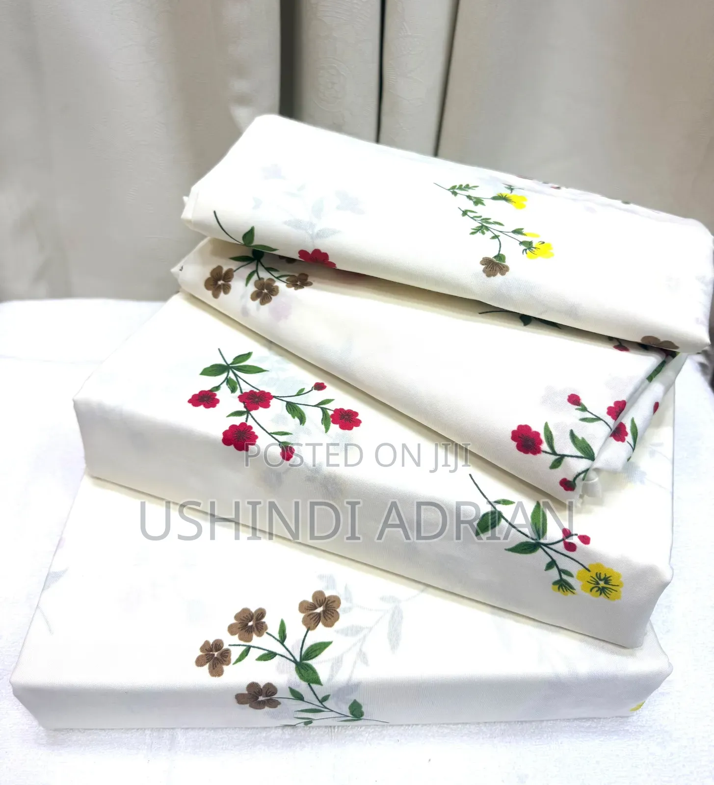 cotton Bed Set–size 8×8shuka—2foronya—4size 8×8cotton