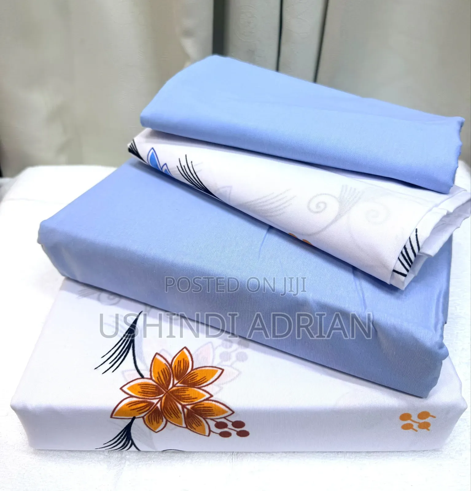 cotton Bed Set–size 8×8shuka—2foronya—4size 8×8cotton