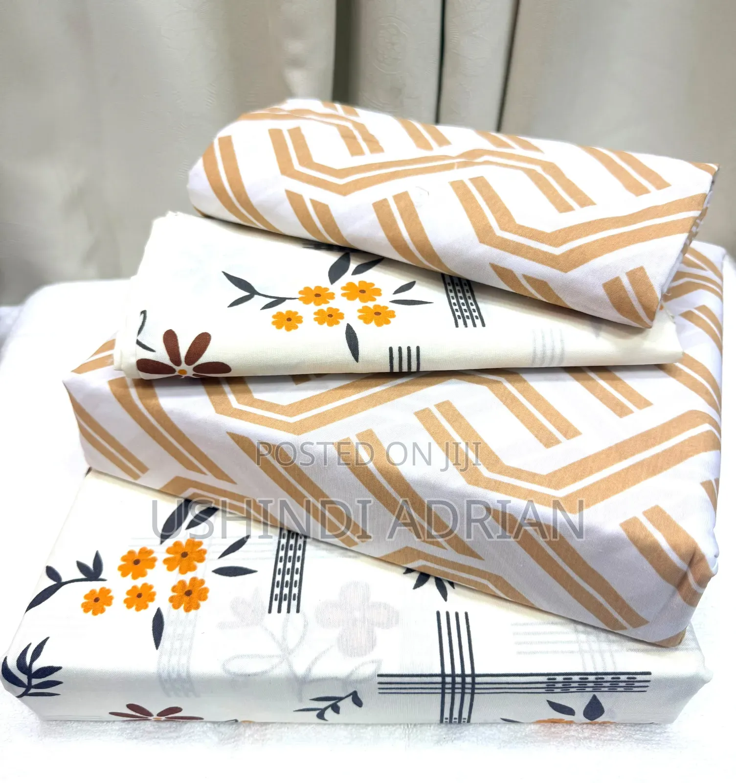 cotton Bed Set–size 8×8shuka—2foronya—4size 8×8cotton