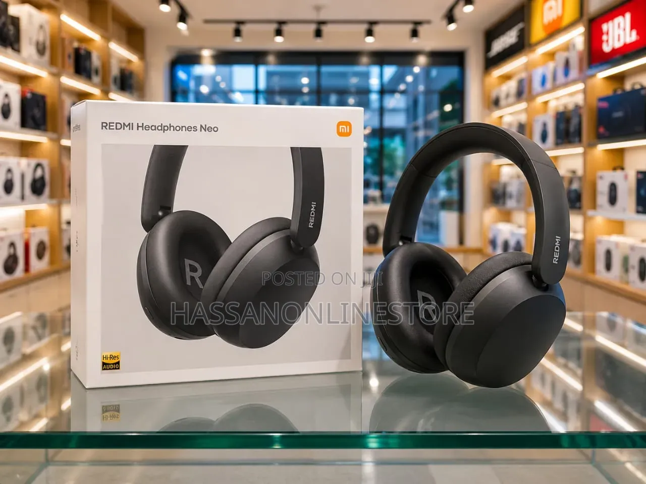 Xiaomi Redmi Headphones Neo ANC Wireless Over-Ears – Black