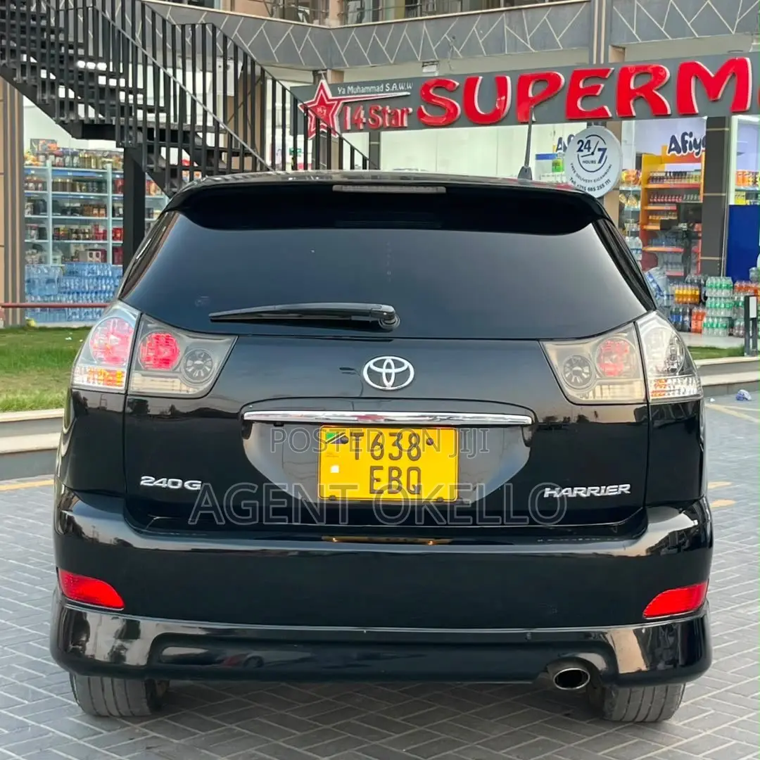Toyota Harrier 2008 Black