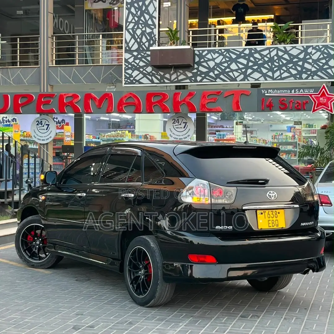 Toyota Harrier 2008 Black