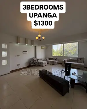Furnished 3bdrm Apartment in Upanga West for rent