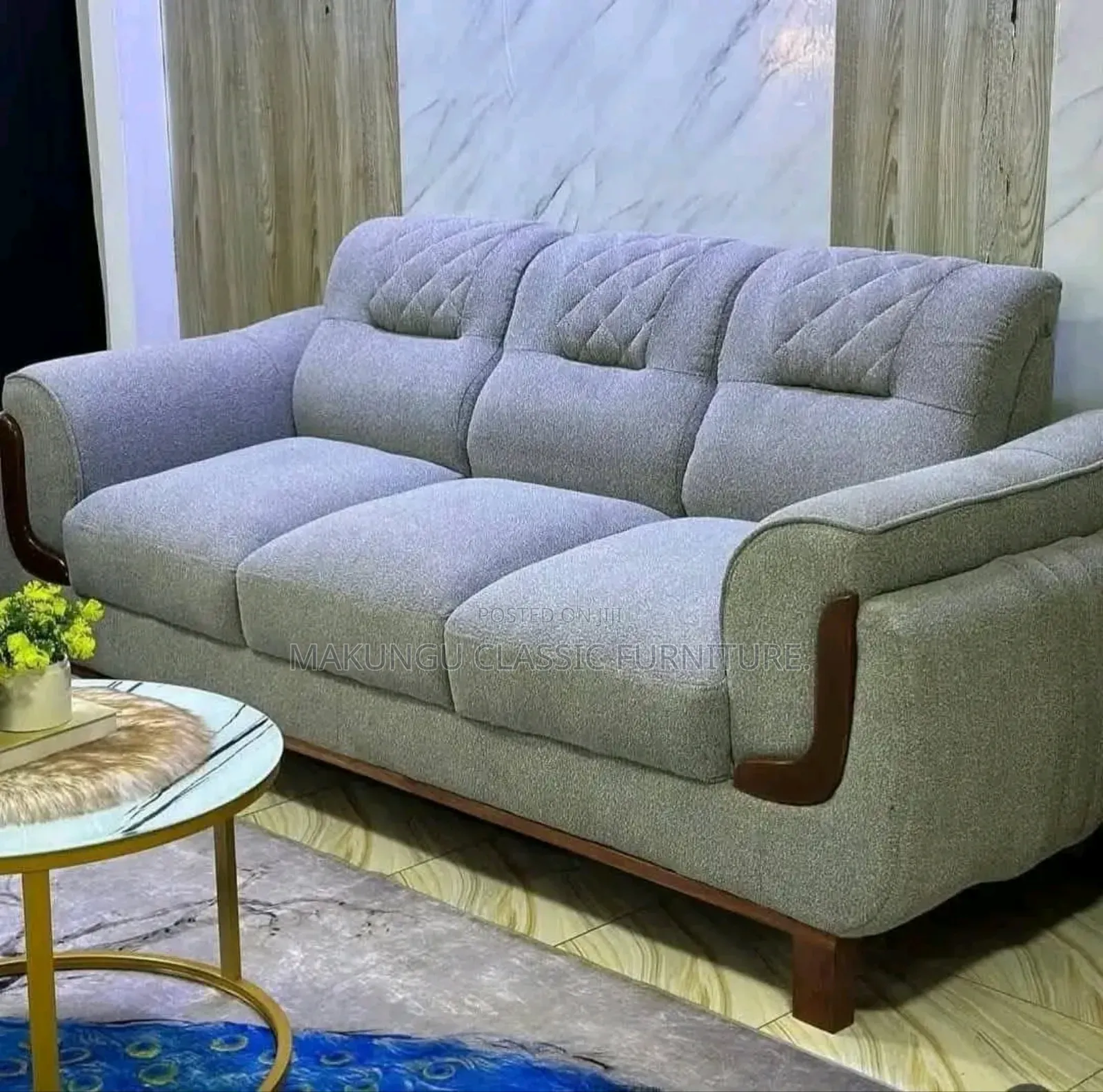 Sofa Sets Za 3,2,1,1 Show Zake Ni Mbao Ngumu