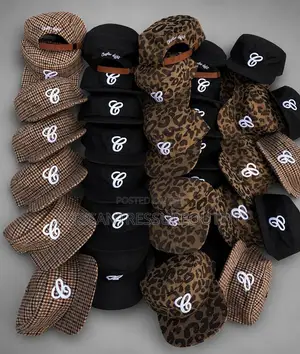 Chapter Eight Flat Top Caps Feature a Bold “C” |Chapter Eight