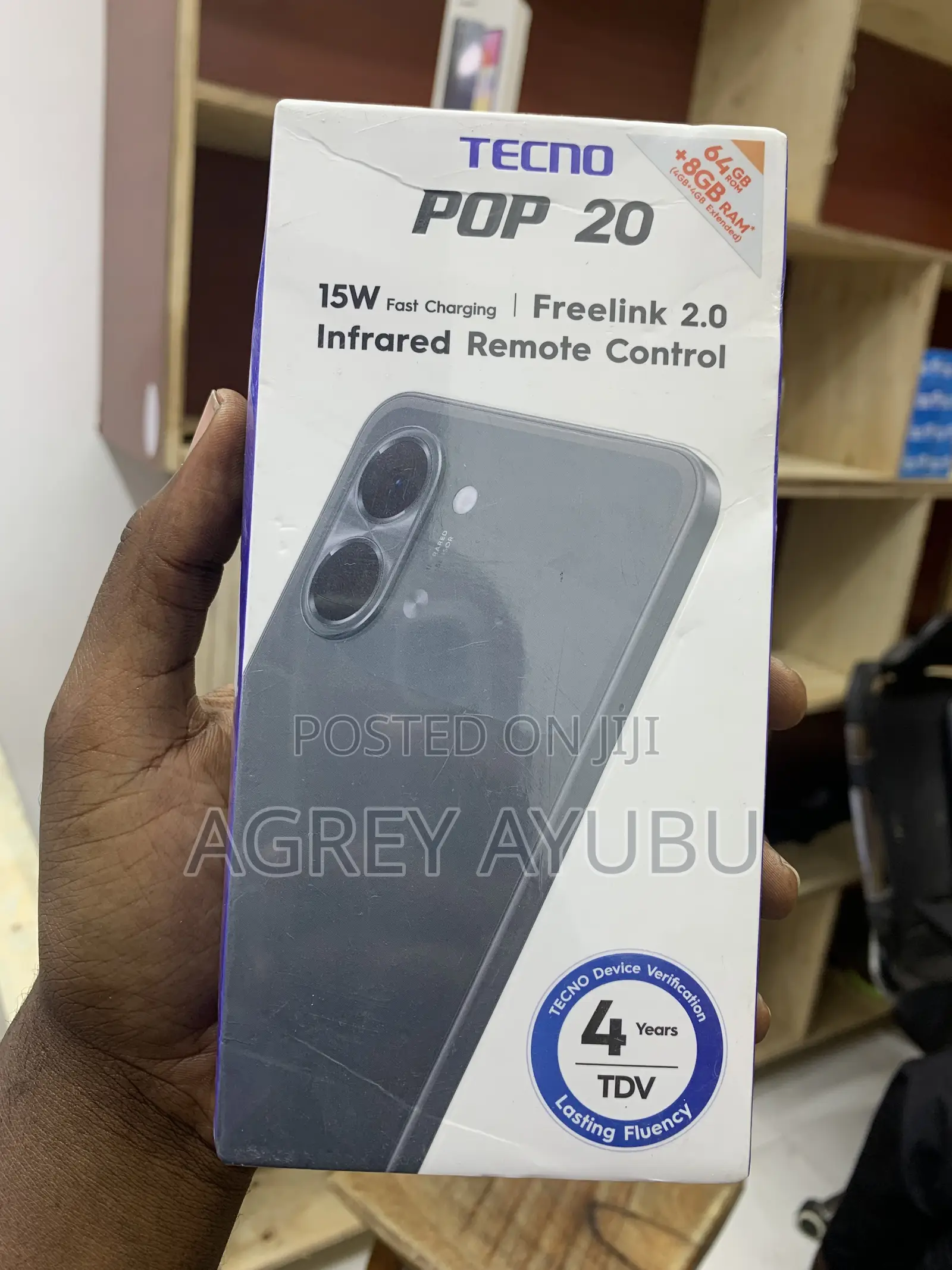 New Tecno Pop 20 128 GB
