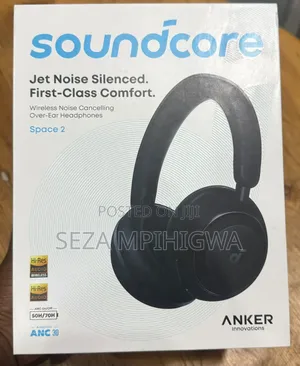 Soundcore Space 2 Wireless Noise Cancelling Headphones – Anker