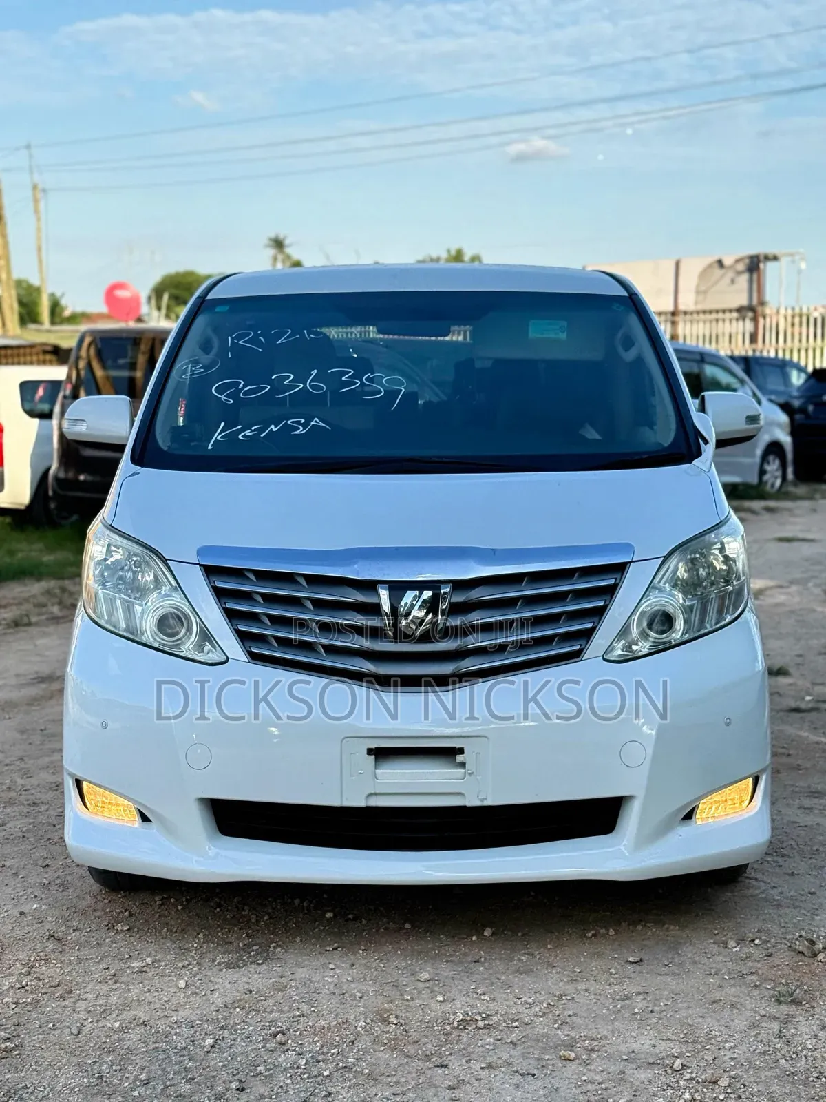 Toyota Alphard 2008 White