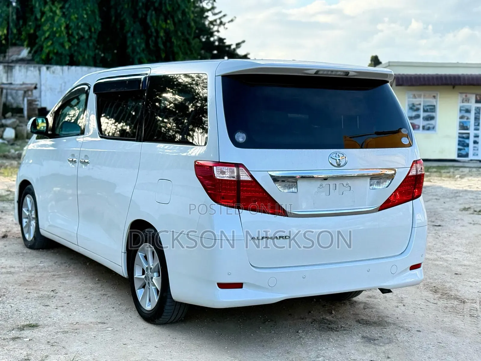 Toyota Alphard 2008 White