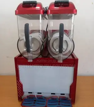Commercial Double Tank Slush Machine 30l Wg-Xrj15l×2