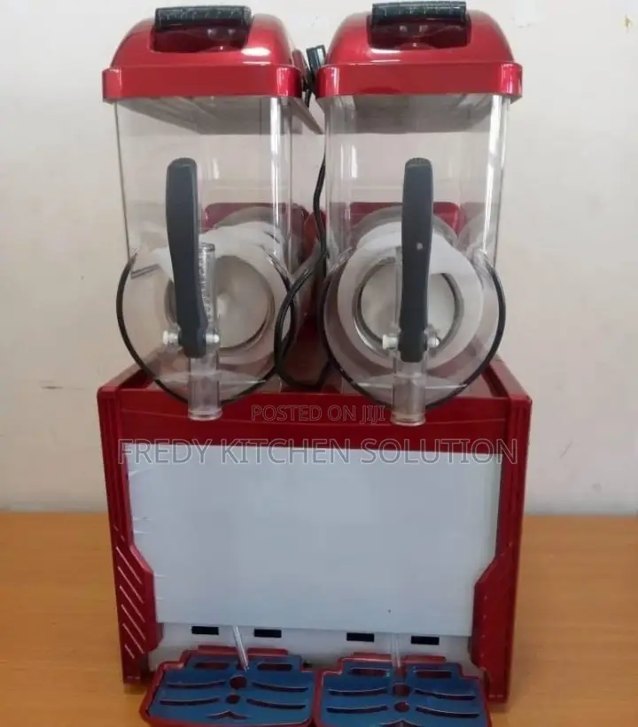 Commercial Double Tank Slush Machine 30l Wg-Xrj15l×2