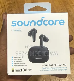 Soundcore R60i NC by Anker – Wireless Earbuds | ANC + Hi-Res + LDAC