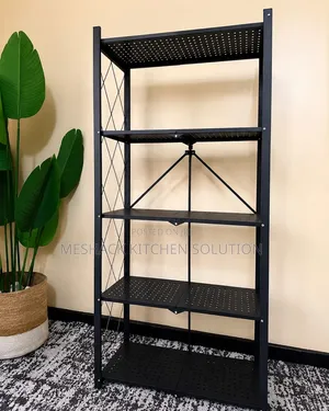 Multipurpose Folding Shelves. Size:5-Layers