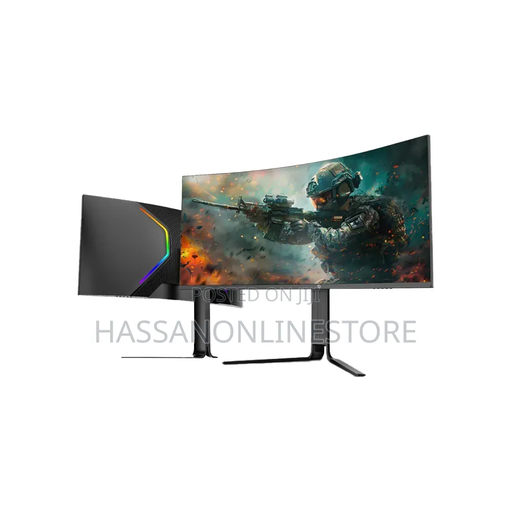 Porodo Gaming Ultra-Wide QHD 200Hz Gaming Monitor With Ergonomic