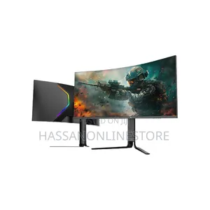 Porodo Gaming Ultra-Wide QHD 200Hz Gaming Monitor With Ergonomic