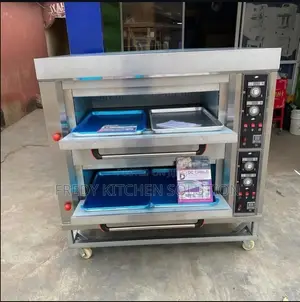 Commercial Baking Oven 2 Deck 4 Trays