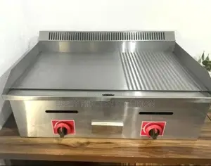 Commercial Gas Griddle With Grill