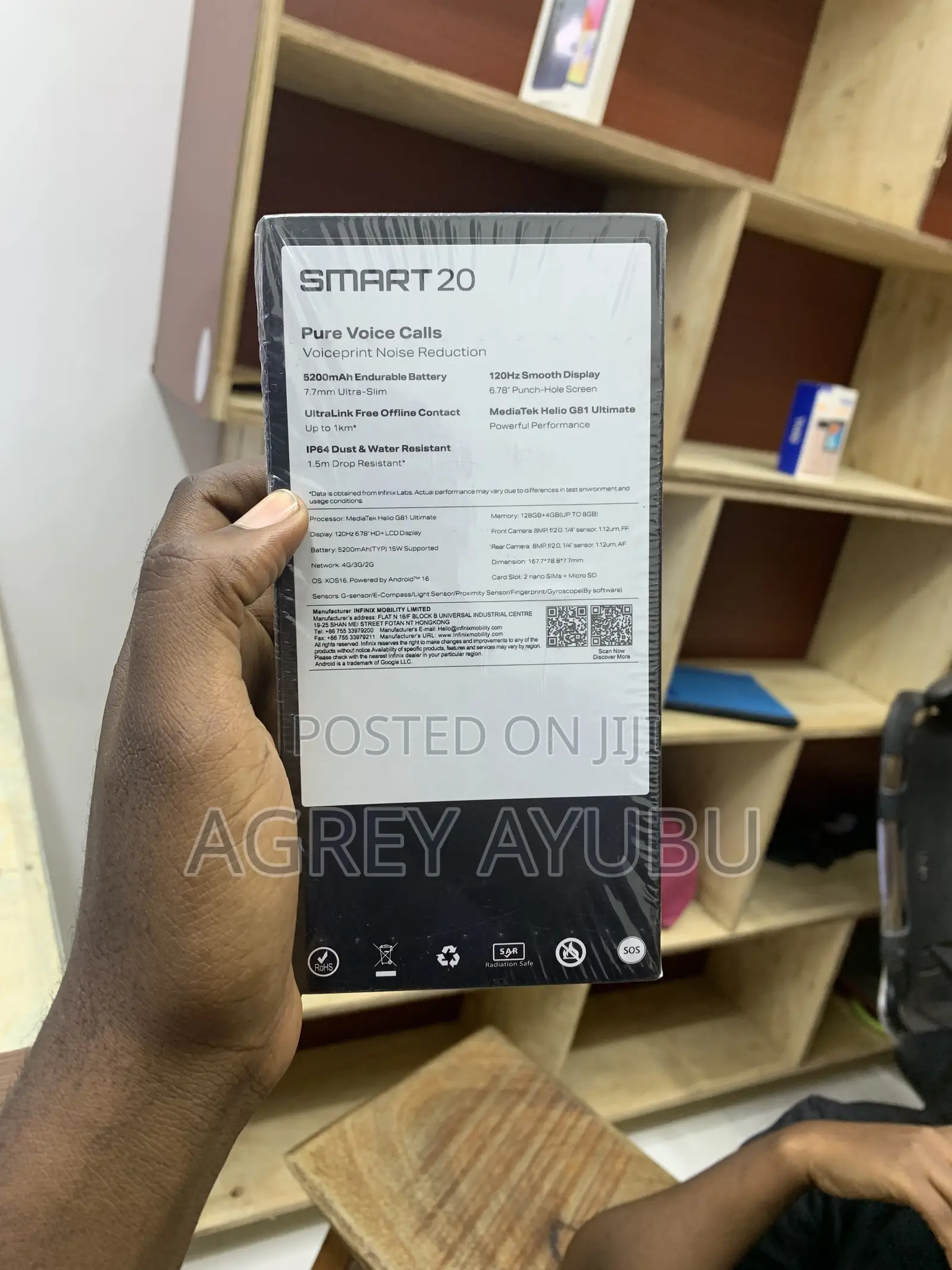 New Infinix Smart 20 128 GB